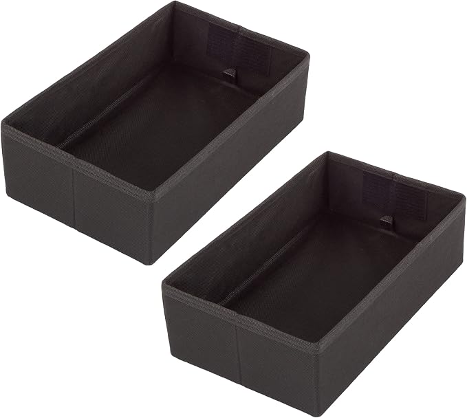 Lavish Home Folding Storage Ottoman - Set of 2 30-Inch Tufted Footrest, Linen Chest, or Bench with Removable Bin for Living Room, Bedroom, or Dorm (Light Gray)