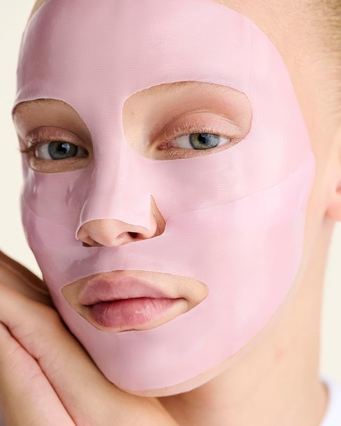 LOOPS Beauty Bridgerton™ NETFLIX In The Garden Set -The Best Hydrogel Face Masks for Every Skin Moment Face Mask - 2 Hydrating Masks - Clean Slate and Double Take - All Skin Types, 2pc