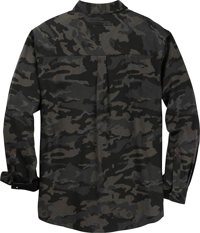 Legendary Whitetails Mens Long Sleeve Button Down 100% Cotton Flannel Shirt