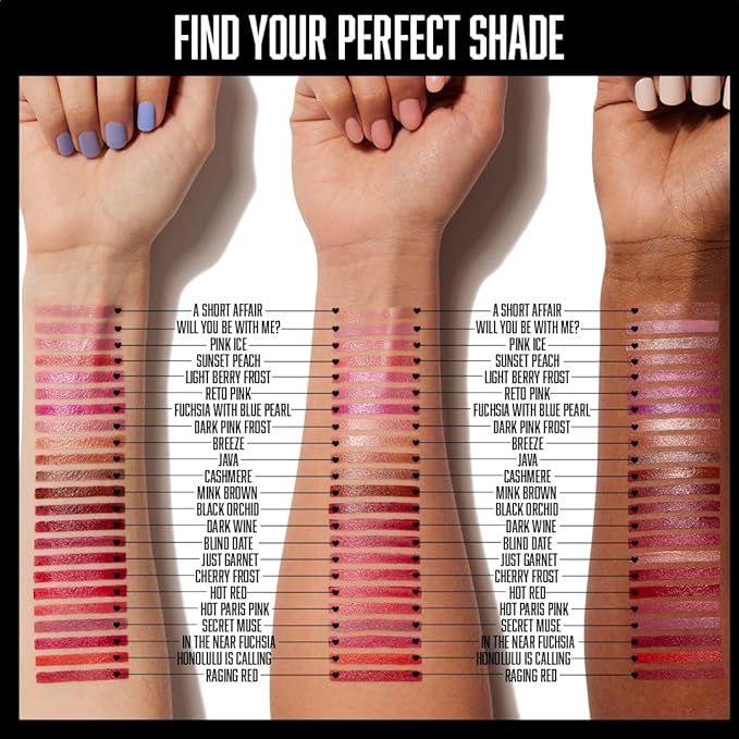 wet n wild Silk Finish Lipstick, Hydrating Rich Buildable Lip Color, Formulated with Vitamins A,E, & Macadamia for Ultimate Hydration, Cruelty-Free & Vegan - Cashmere