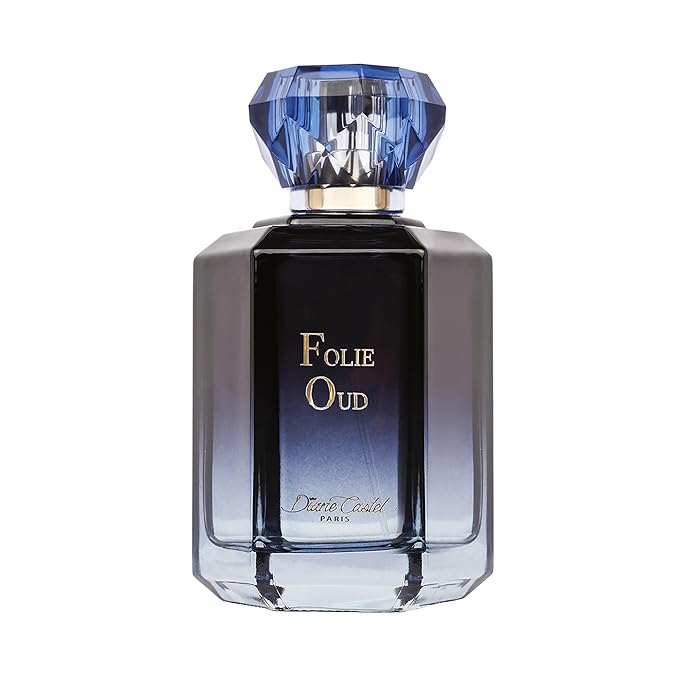 Folie Oud - Floral Woody Amber Fragrance - Exotic Perfume for Women - Women's Fragrances with Jasmine, Rose, and Oud - 3.3 oz