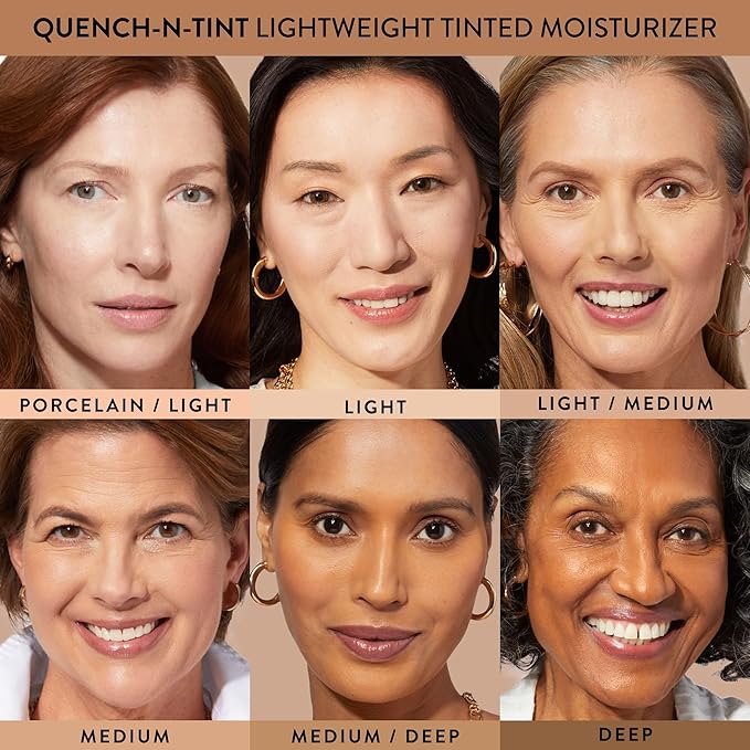 LAURA GELLER NEW YORK Quench-N-Tint Hydrating Foundation, Light Medium, 1.7 Fl Oz