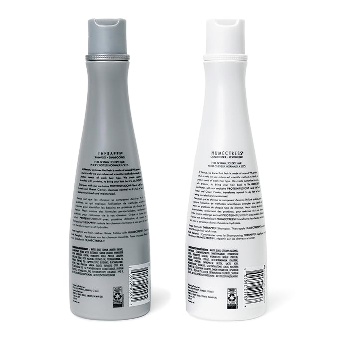Nexxus シャンプー＆コンディショナー Therapée & Humectress 2本セット 乾燥ヘア用 プロテインフュージョンブレンド配合 24時間保湿 13.5 oz