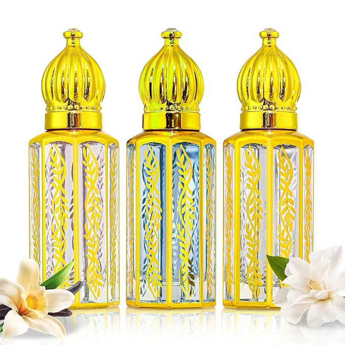 Arabian Perfume for Women, Arabic Perfume Oil Roll On Warm Floral & Musk Eau de Parfum, Long Lasting, 0.4 fl. oz