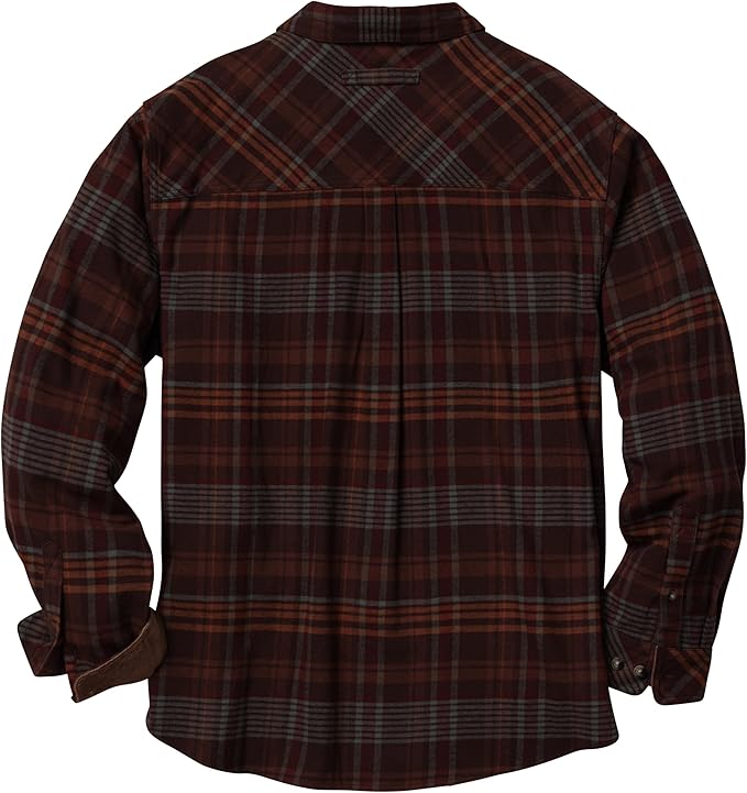 Legendary Whitetails Mens Long Sleeve Button Down 100% Cotton Flannel Shirt
