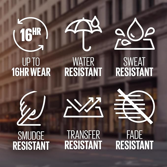 メイベリン ブロウ ウルトラスリム デファイニング ブロウ ペンシル ＋ ブロウ ファスト スカルプト ブロウ ジェル メイクアップ バンドル、ディープブラウン アイブロウペンシル1本、クリアアイブロウジェル1本入り