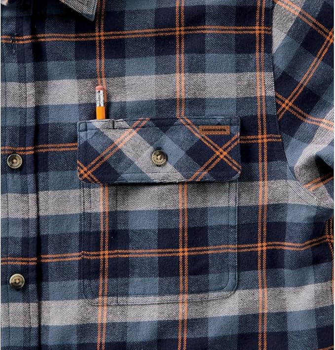 Legendary Whitetails Mens Long Sleeve Button Down 100% Cotton Flannel Shirt