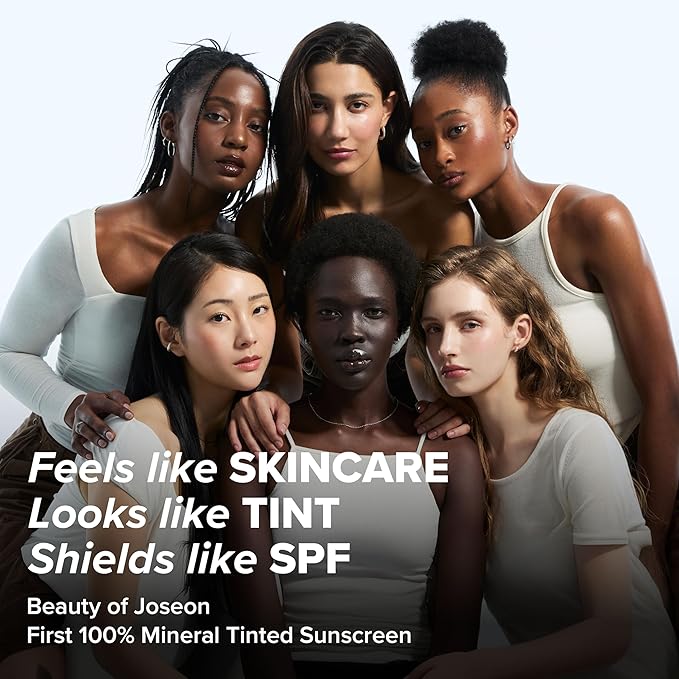 Beauty of Joseon Daily Tinted Fluid Sunscreen 12 Shades for Face Moisturizing Broad Spectrum SPF 40 Korean Skincare 50ml, 1.69 fl.oz #DN350