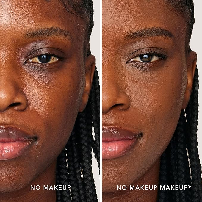 No Makeup Makeup Foundation, Weightless Cream-Balm Formula Conceals, Corrects and Camouflages with Skin-Tone Adaptive Flexshade Technology, Buildable, Long-Lasting, Cruelty-Free, Vegan, Dark
