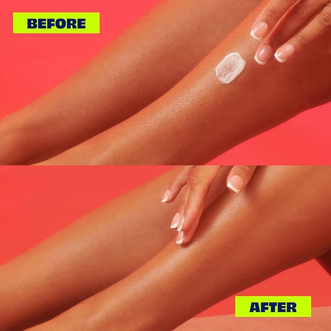 Nair Body Cream Hair Remover, Soothing Aloe and Water Lily, Dermatologist Tested Body Hair Removal Cream, with Evolved Ingredients, 12 Oz (Pack of 2)