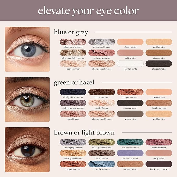 Julep Eyeshadow 101 Cream-to-Powder Waterproof Shadow Stick – Onyx Black Matte – Long-Lasting, Crease-Proof, Smooth Jet-Black Matte Cream Eyeshadow with Built-in Smudger