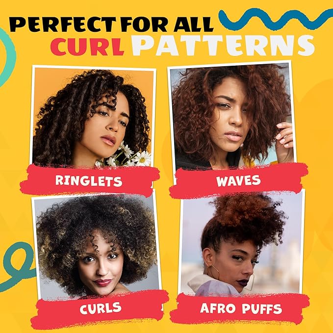 AllDay Locks Classic Easy Care Curl Activator - Activator Product for Curly Hair, Defines & Moisturizes Strands, Milky Cream Product for Men and Women, Easy Curling and Styling - 7.7 oz Bottle