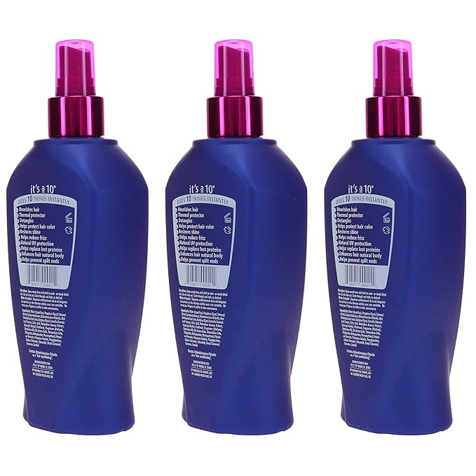 It's a 10 ヘアケア ミラクルリーブイン製品 10液量オンス (3個パック)