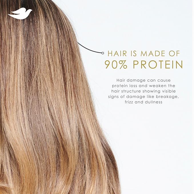 Dove Hair Bond Strength 10in1 Serum Mask for Chemically Damaged Hair with Bio-Protein Care Technology plus Peptide Complex 9.2 fl oz.,(Pack of 2)