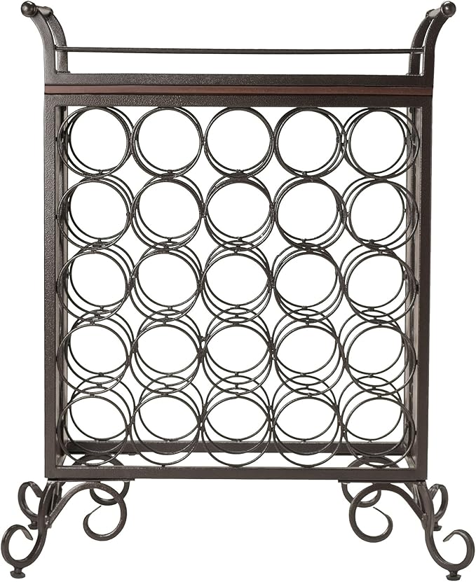 Winsome Silvano 5x5 Wine Rack (87523)