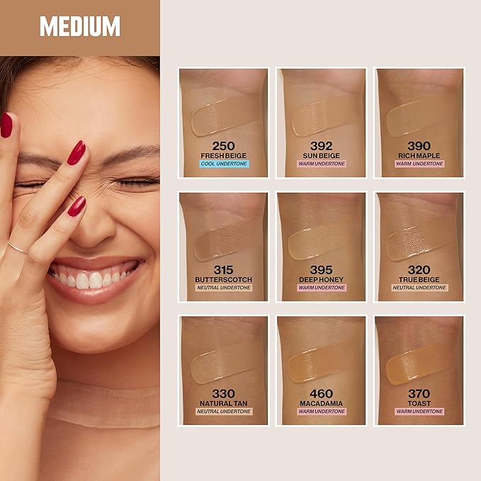 Revlon Liquid Foundation, ColorStay Face Makeup for Normal & Dry Skin, SPF 20, Longwear Medium-Full Coverage with Natural Finish, Oil Free, 370 Toast, 1 Fl Oz