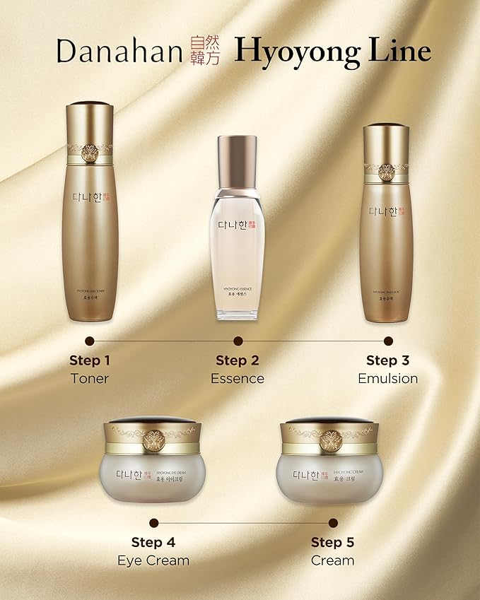 Danahan Hyoyong Fermented Hanbang Eye Cream - Anti-Aging Treatment for Fine Lines Dark Circles – 30+ Botanicals, Gentle Non-Greasy | Double Size 1.01 oz