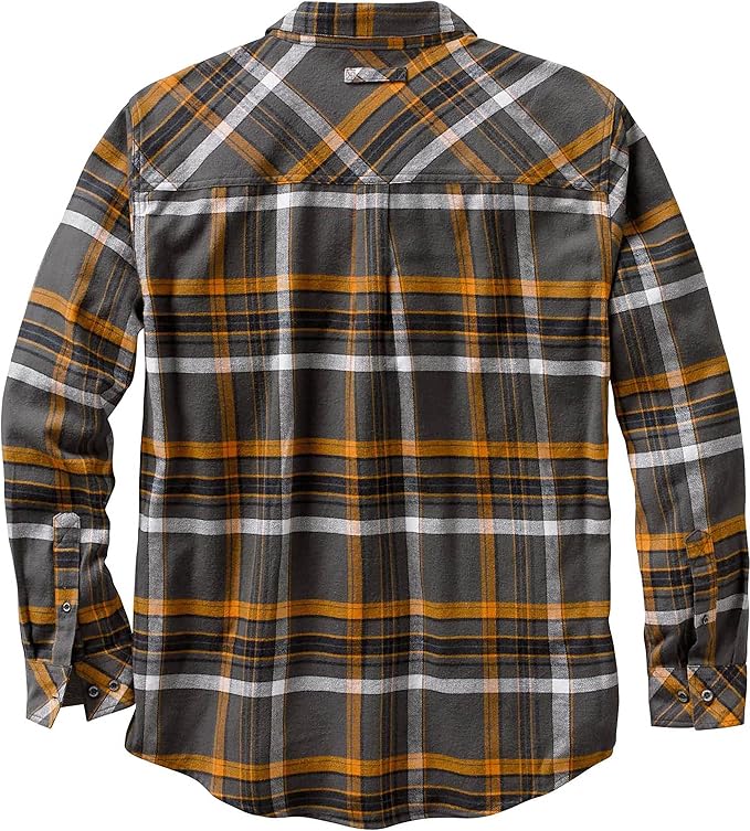 Legendary Whitetails Mens Long Sleeve Button Down 100% Cotton Flannel Shirt
