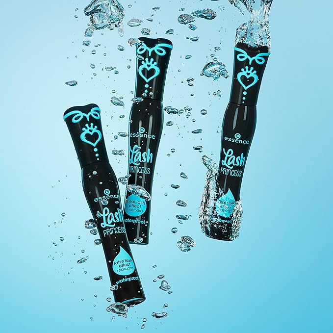 essence | ラッシュプリンセス false lash エフェクト マスカラ ウォータープルーフ | ヴィーガン & クルエルティフリー | 長さとボリューム (1個)