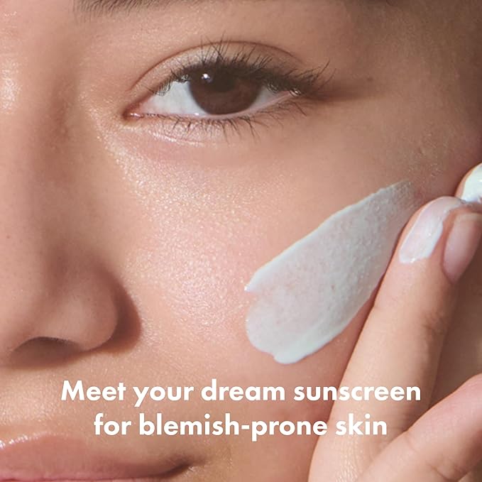 Hero Cosmetics Force Shield Superlight Sunscreen SPF 30 - Lightweight Sunscreen for Face & Acne-Prone Skin with Zinc Oxide - Fragrance Free 50 ml