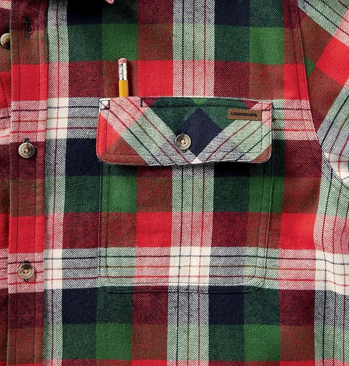 Legendary Whitetails Mens Long Sleeve Button Down 100% Cotton Flannel Shirt