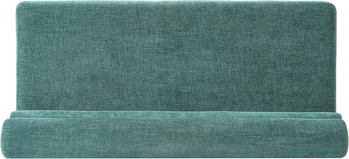Christopher Knight Home Wally Fabric Upholstered Dining Bench, Long Dining Room Chair, Wooden Entryway Bench, Bedroom End of Bed Bench, Teal Green+Black