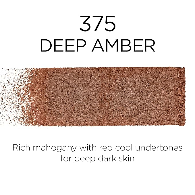 L'Oréal Paris Infallible Powder Foundation | 24 Hour Fresh Wear | Waterproof | Deep Amber | Pack of 3