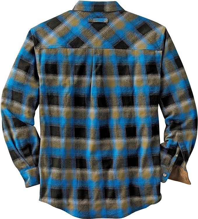 Legendary Whitetails Mens Long Sleeve Button Down 100% Cotton Flannel Shirt