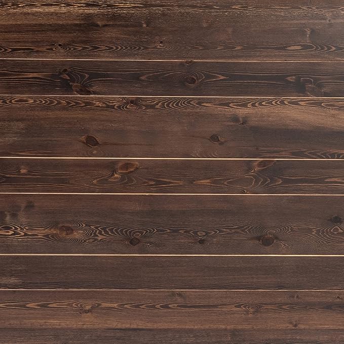 Flash Furniture HERCULES 8' x 12" Solid Pine Folding Farm Bench in Antique Rustic Mahogany