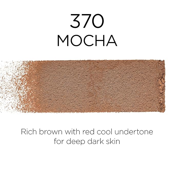 L'Oreal Paris Makeup Infallible Fresh Wear Foundation in a Powder, Up to 24H Wear, Waterproof, Mocha, 0.31 oz. (Packaging May Vary)