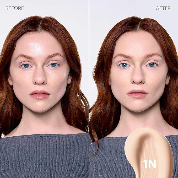 Glo Skin Beauty Modern Matte Foundation, 1N (30 mL) - Oil-free, Buildable Medium-to-Full Coverage, Powered by Salicylic Acid and Niacinamide