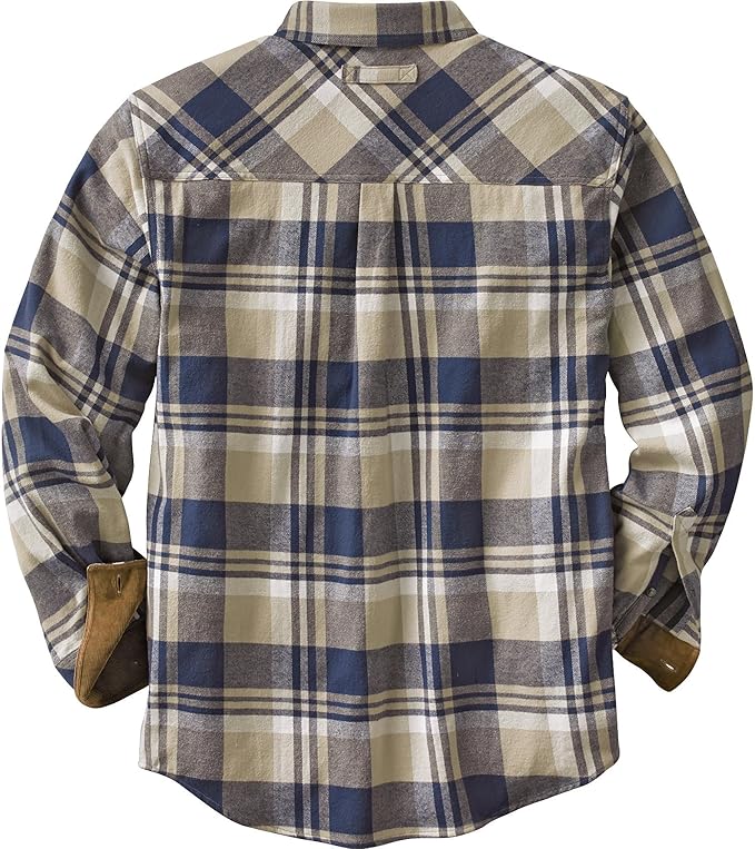 Legendary Whitetails Mens Long Sleeve Button Down 100% Cotton Flannel Shirt