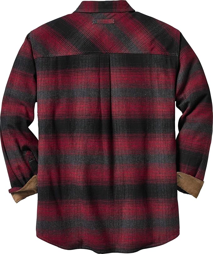 Legendary Whitetails Mens Long Sleeve Button Down 100% Cotton Flannel Shirt