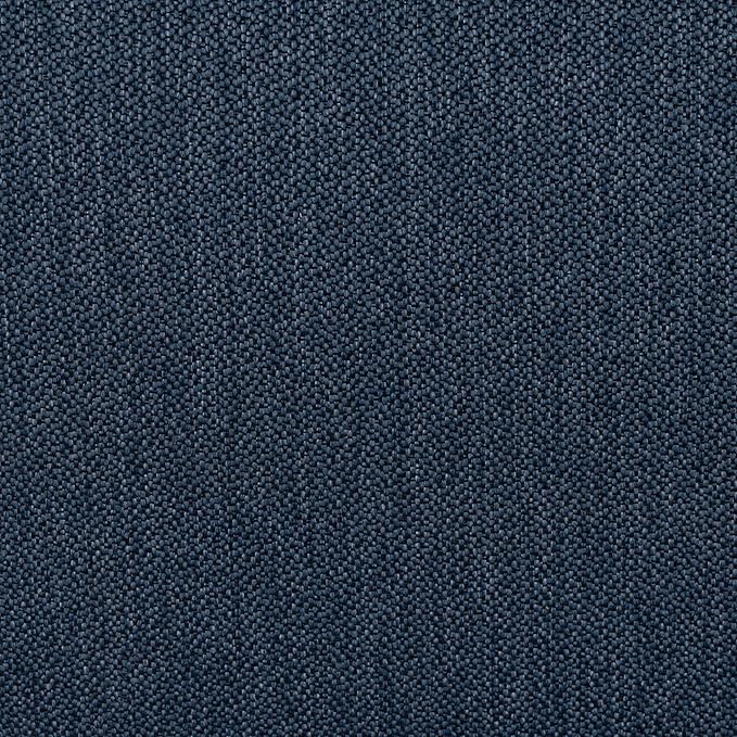 Linon Brasko Dark Espresso Wood with Dark Blue Upholstery 24" Seat Height Counter Stool in a Set of 2